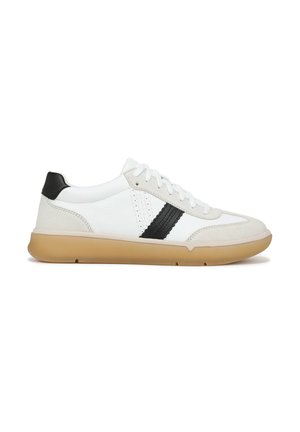Sneakers laag - white black leather