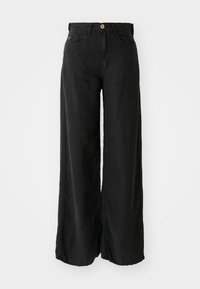 SKATER LOOSE-Z - Wide leg - black