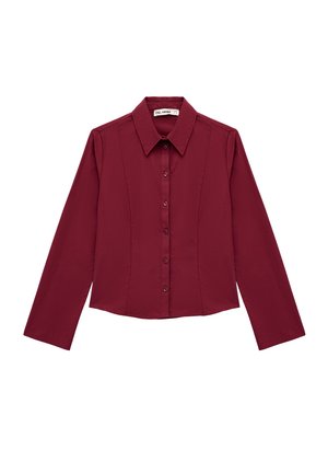 LONG SLEEVE - Overhemdblouse - bordeaux