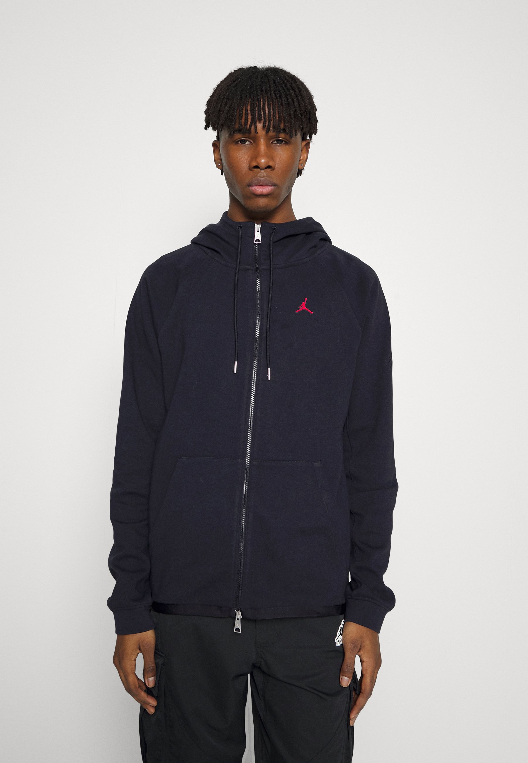 ◆ JORDAN WARM-UP JACKET Jordan WARMUP JACKET - Sweat zippé - black/noir - ZALANDO.FR
