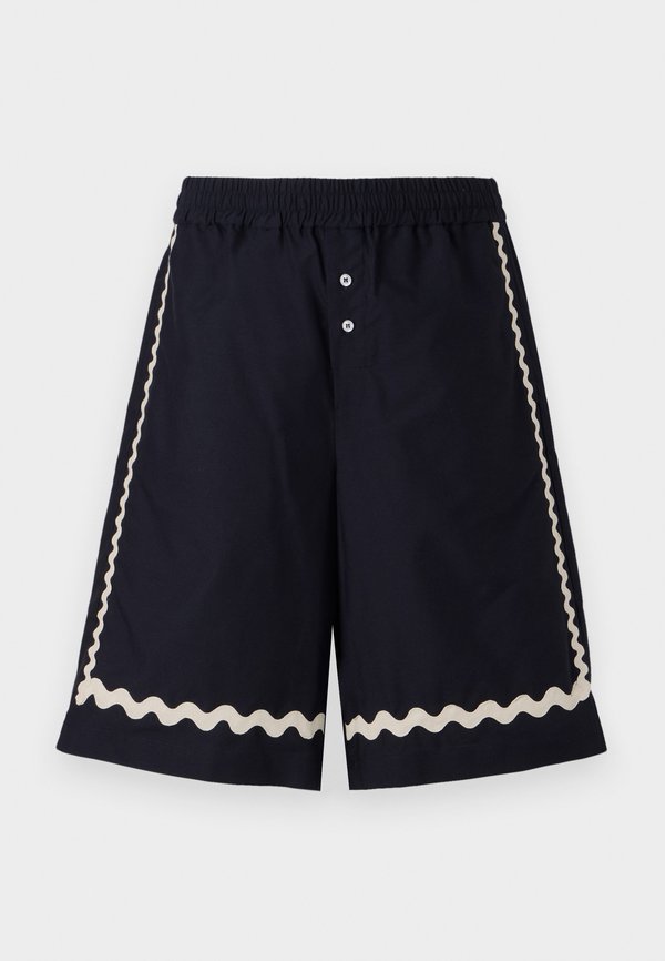 WAVE TRIM LOGO EMBROIDERED UNISEX - Shorts2