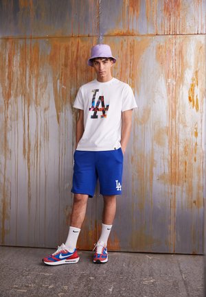 LOS ANGELES DODGERS ECHO TEE - T-shirt con stampa - white wash