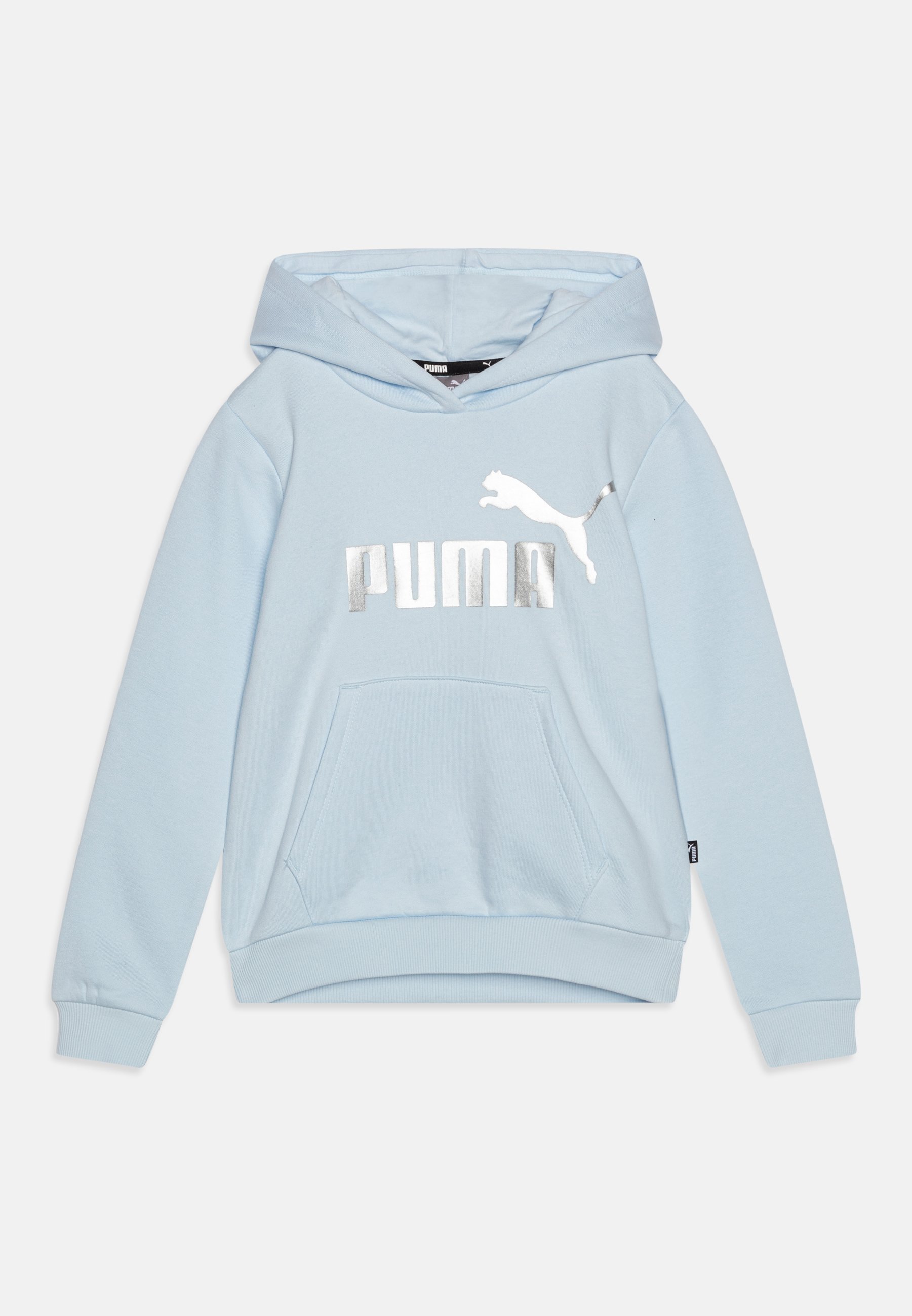 light blue puma hoodie