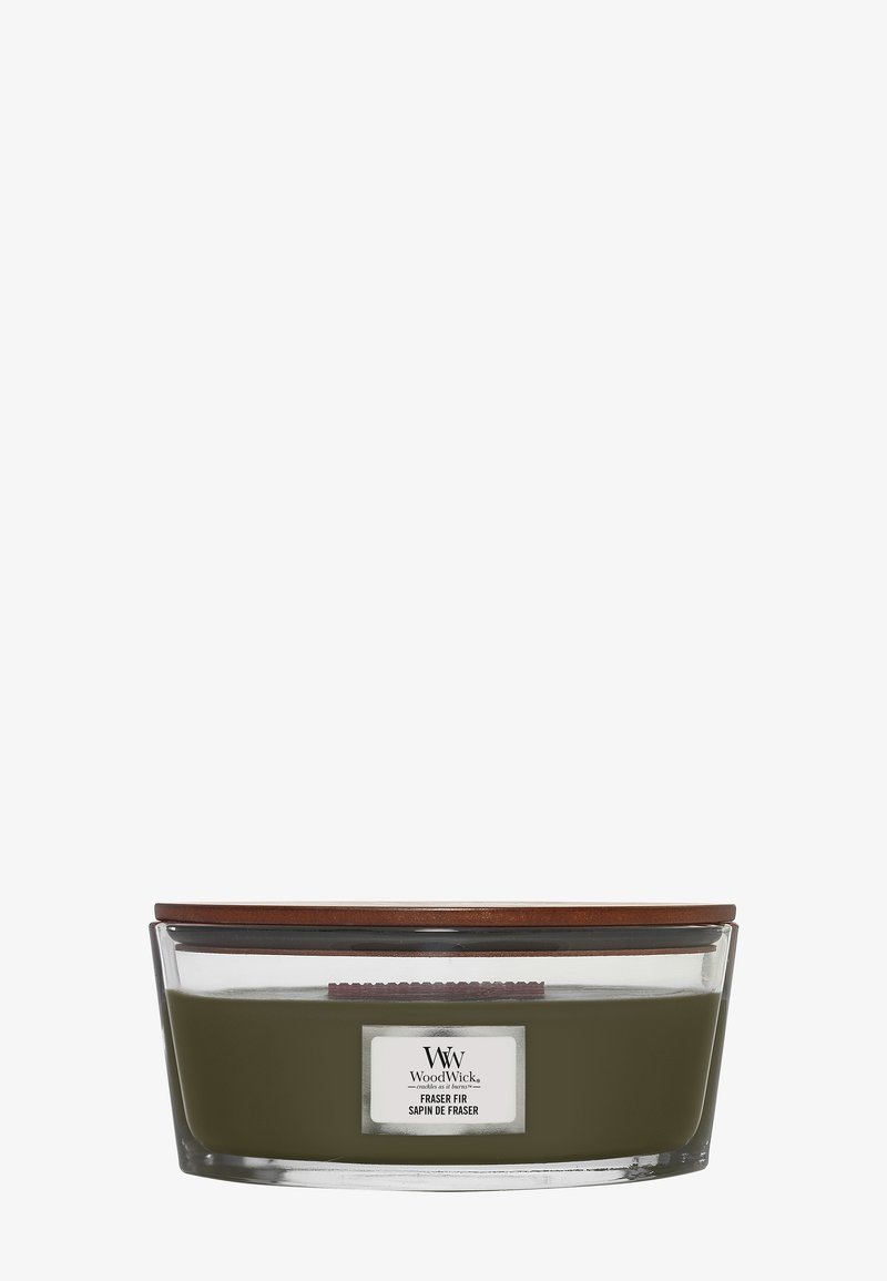 Woodwick - ELLIPSE FRASER FIR - Candela profumata - green, Ingrandire