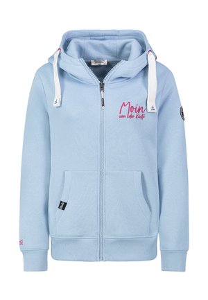 Zip-up sweatshirt - light-blue