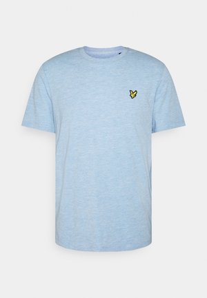 Camiseta estampada - mottled light blue