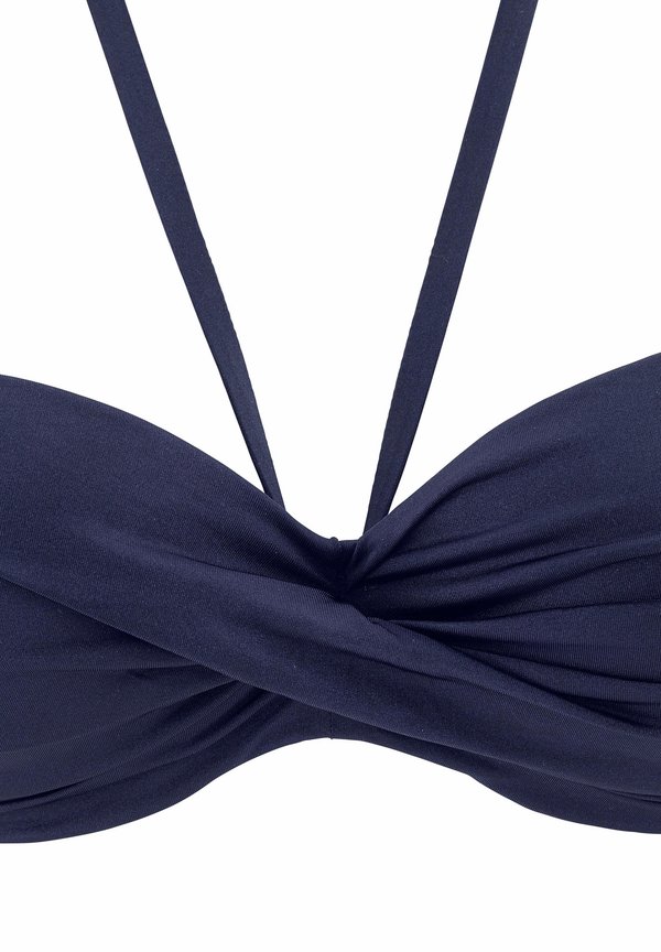 BANDEAU BIKINI SET - Bikini - nachtblau3