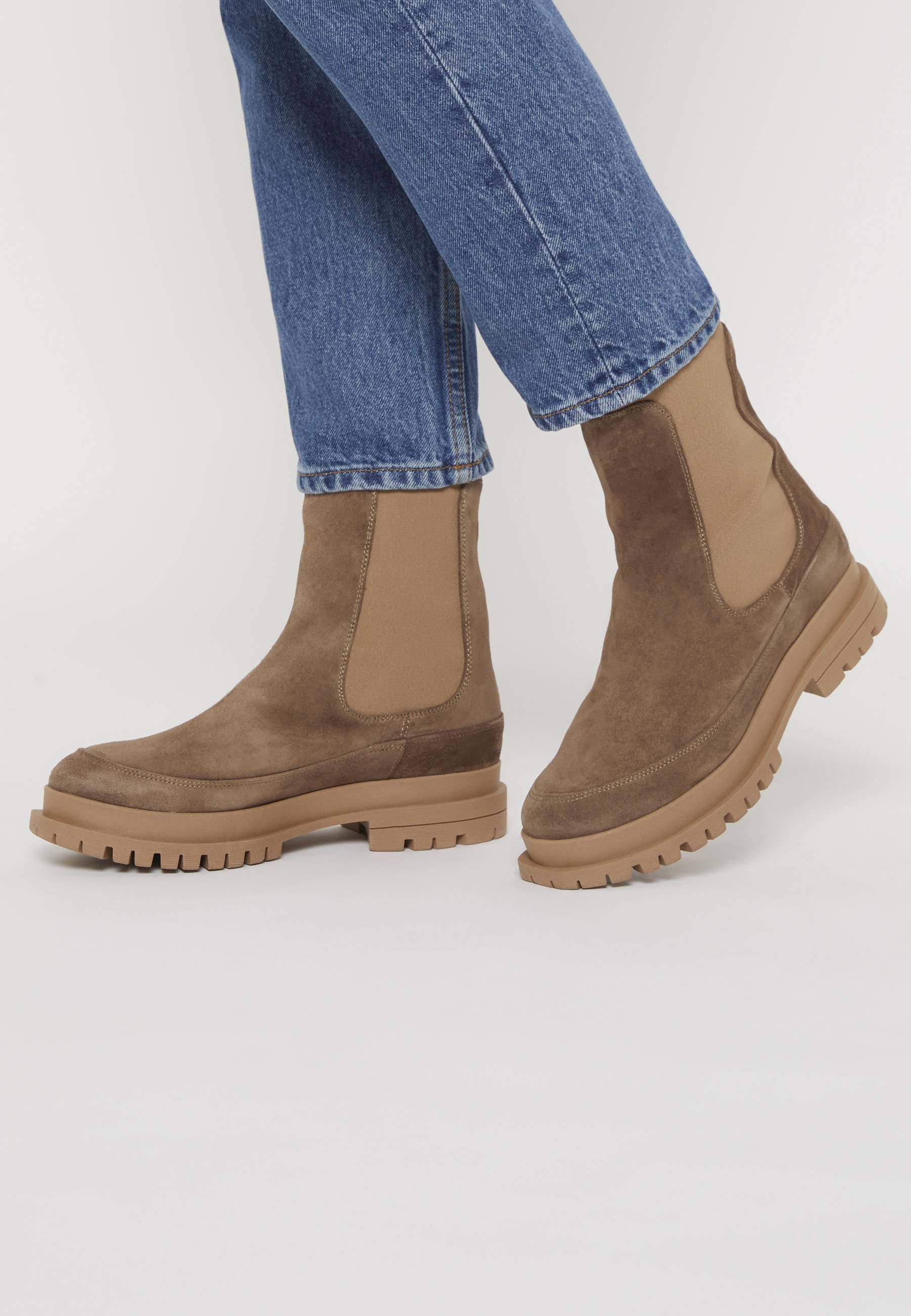 Gaimo ADAMS - Botines - pesca baby caribou/marrón topo - Zalando.es
