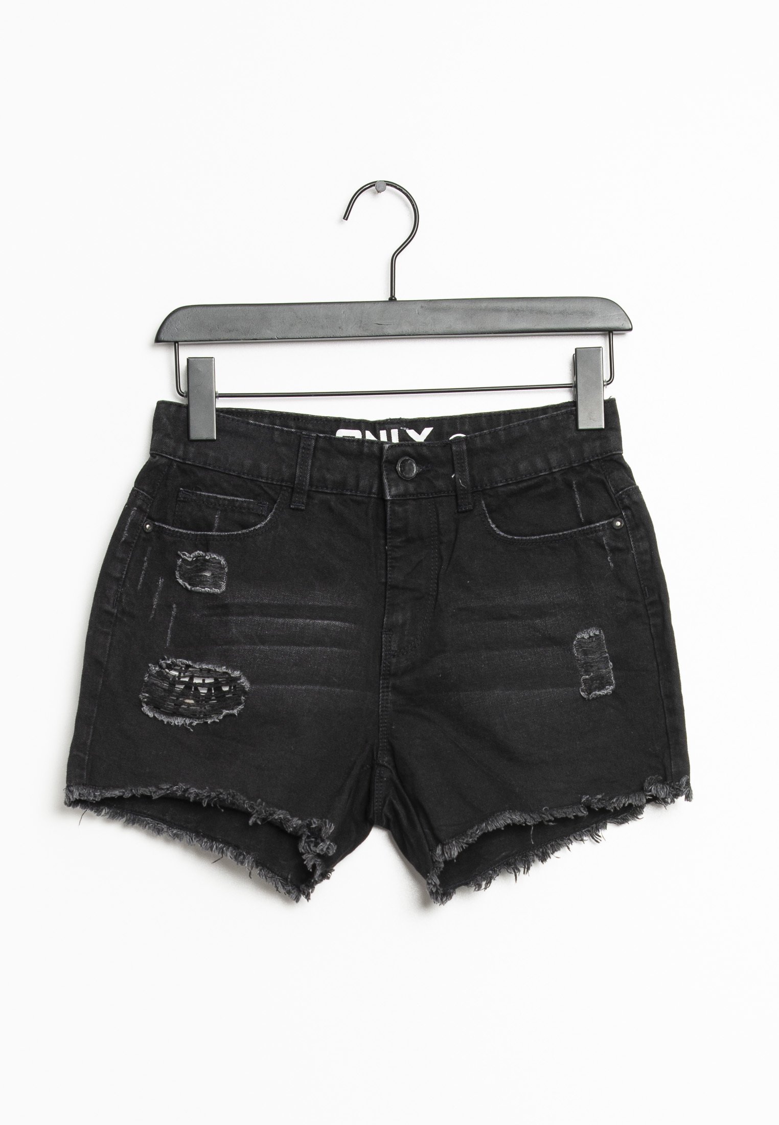 Love Moschino Shorts vaqueros - black/negro - Zalando.es