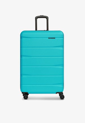 FRANKY MUNICH 4.0 4 ROLLEN TROLLEY L 76 CM MIT DEHNFALTE UNISEX - Trolley - aqua dull