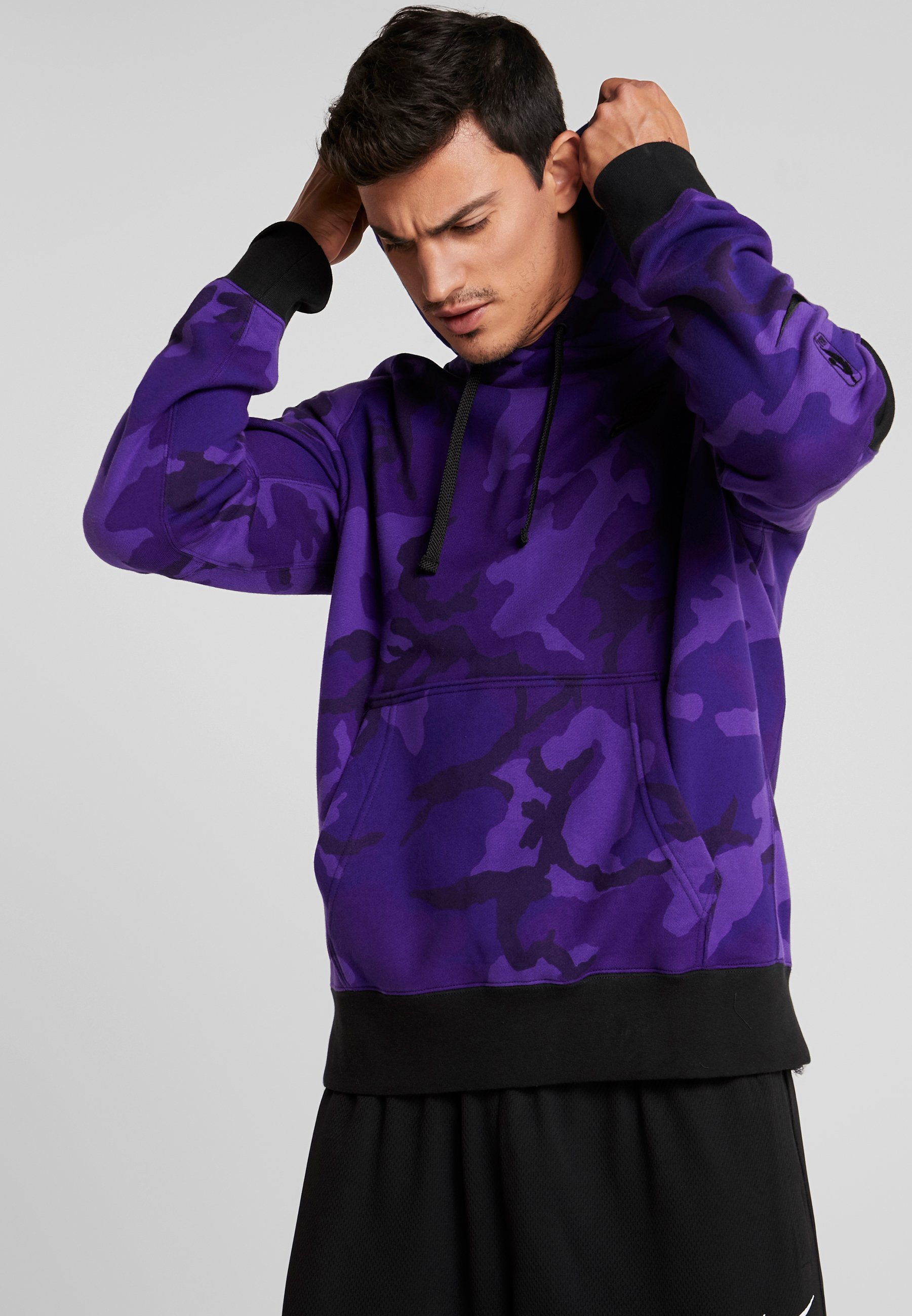 purple camo nike hoodie