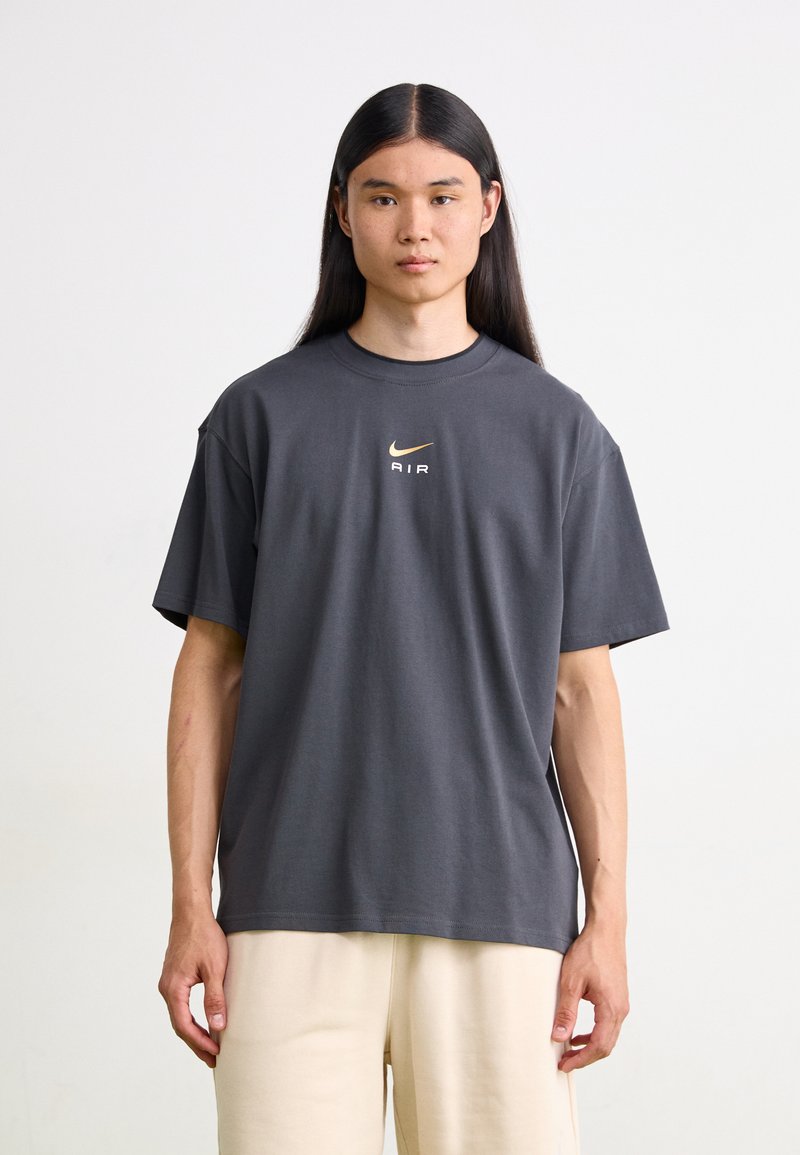 Nike Sportswear - AIR FIT TEE - Basic T-shirt - dark smoke grey, Enlarge