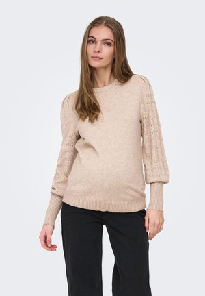 ONLY MATERNITY OLMMATTI - Pullover - mocha meringue