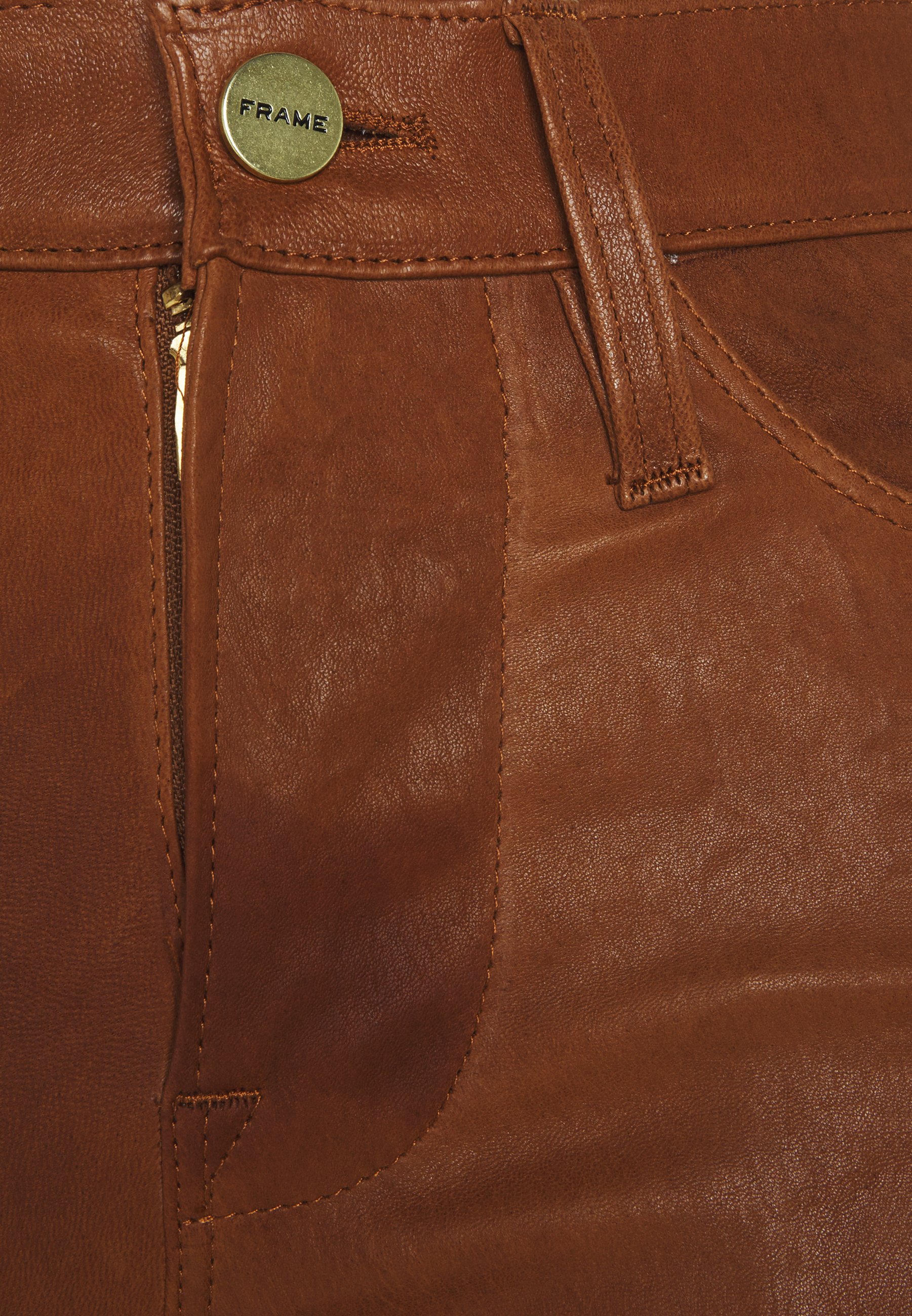 Frame Denim LE HIGH SKINNY - Leather 