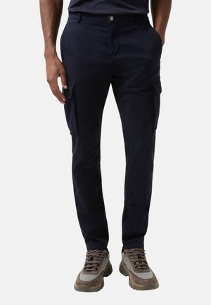 Cargo trousers - navy-blau