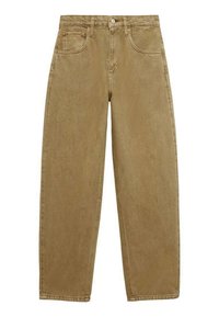 Straight leg jeans - khaki