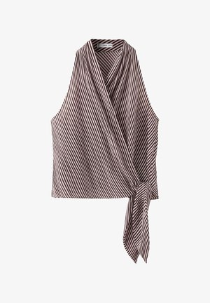 Mango, ADULT - Blouse - mottled bordeaux