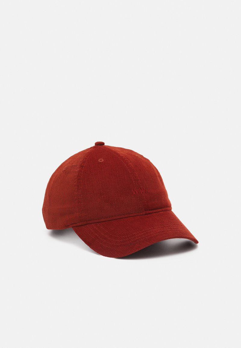 WOOD WOOD LOW PROFILE EMBROIDERY UNISEX - Boné - rust
