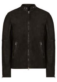 CORA  - Chaqueta de cuero - grey