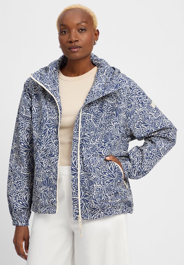 CHRISANTA - Outdoorjacke - blau weiß