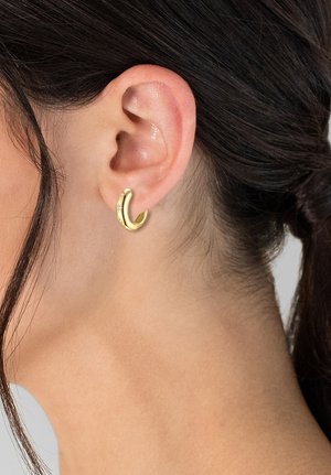 ZIRKONIA  GLANZSTÜCKE MÜNCH - Earrings - gelbgold