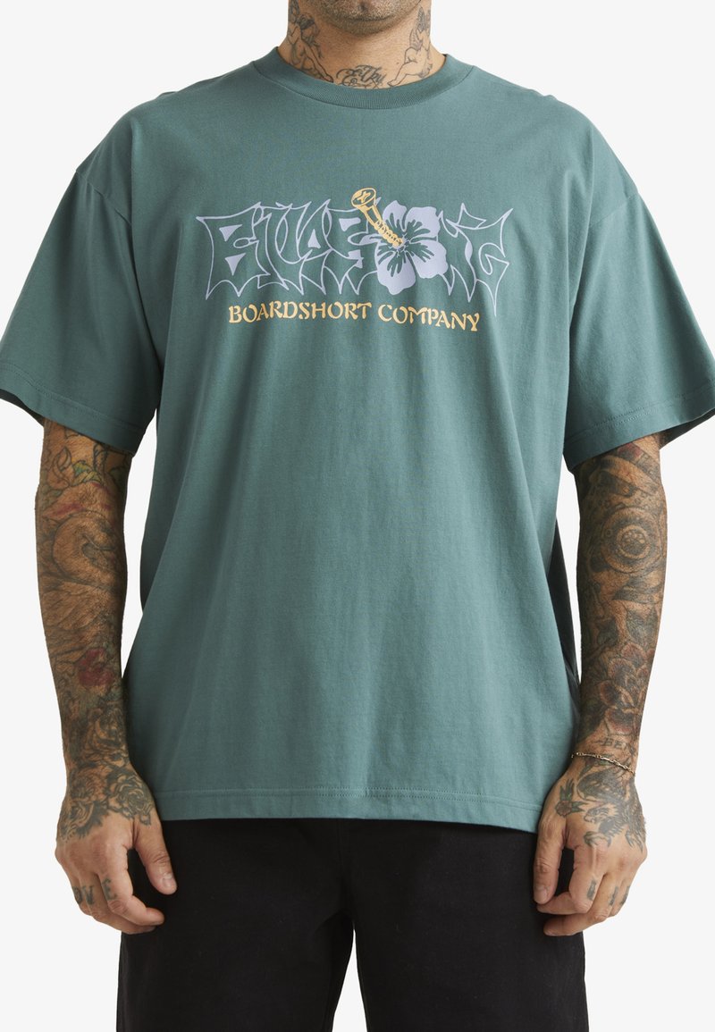 Billabong Mens Hollow T-Shirt (Washed Blue)