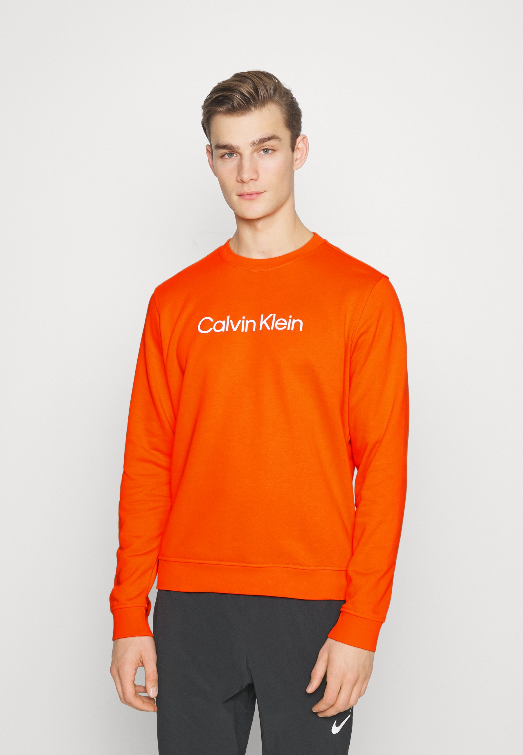 Calvin Klein Performance Sweater - red orange/oranje - Zalando.be