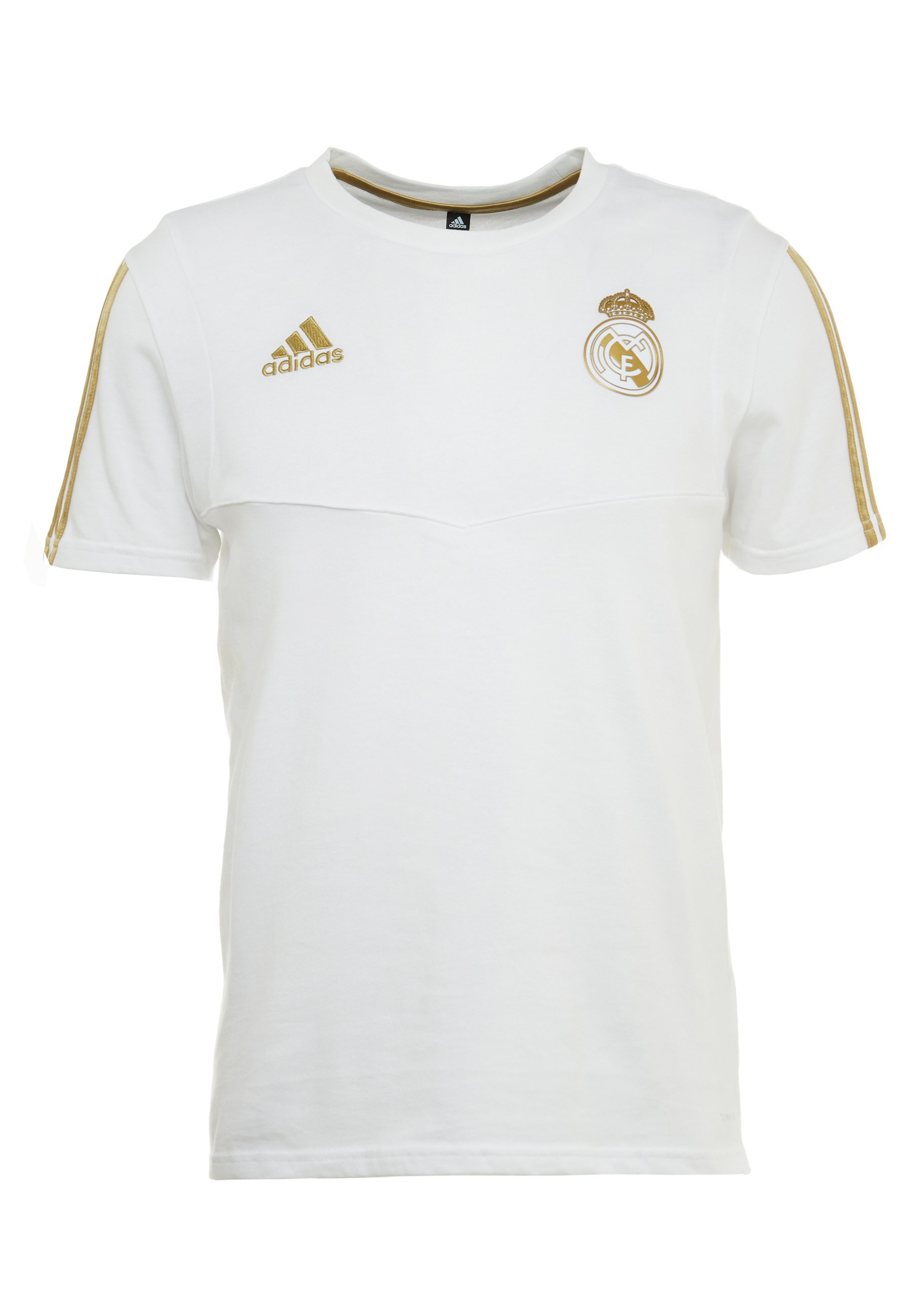 REAL MADRID TEE Klubbkläder whitegold REAL MADRID TEE Klubbkläder whitegold