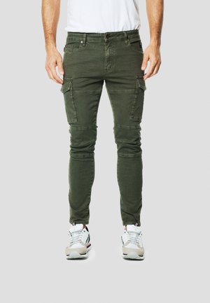 Pantalones cargo - verde   green