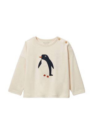 EN GOTS - T-shirt à manches longues - naturel