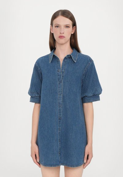 FRAME THE PLAY DRESS - Spijkerjurk - blue denim