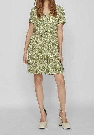 Skjortekjole - green