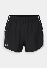 FLY BY SHORT - Pantaloni scurți sport - black/white