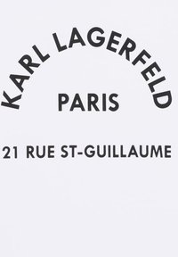 KARL LAGERFELD KIDS AVEC PLACÉ - T-shirt imprimé - blanc