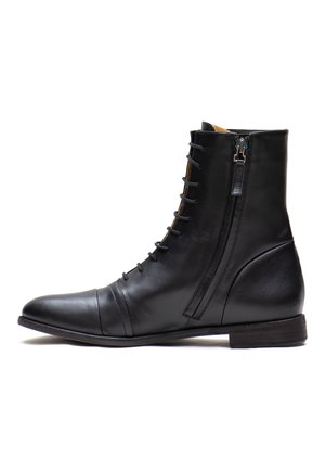 FEDRA - Lace-up ankle boots - black