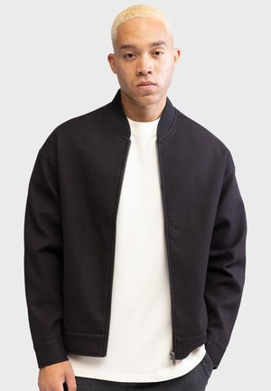 Redefined Rebel BROOKS JACKET BOXY FIT - Bomber stiliaus striukė - black