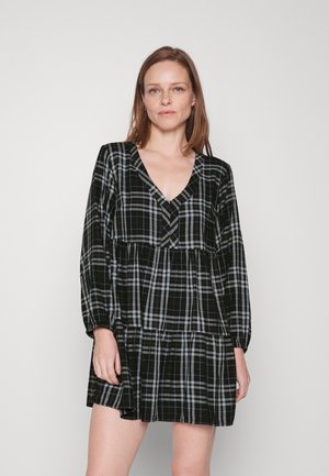 GAP PLAID TIER SHIRT DRESS - Φόρεμα ημέρας - blue