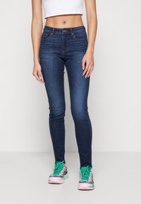 ONLY - ONLWAUW - Jeans Skinny Fit - dark blue denim Thumbnail Image 1