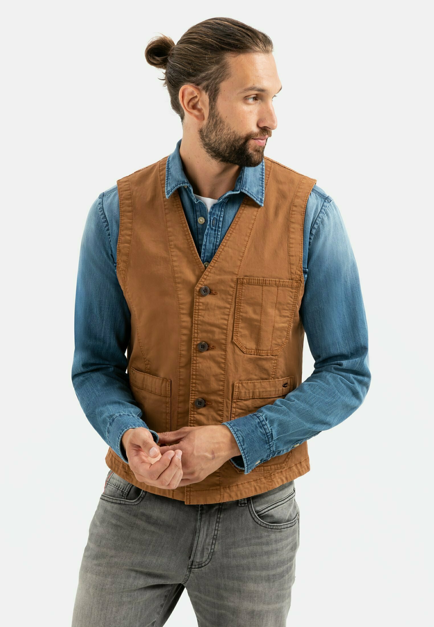 camel herren weste