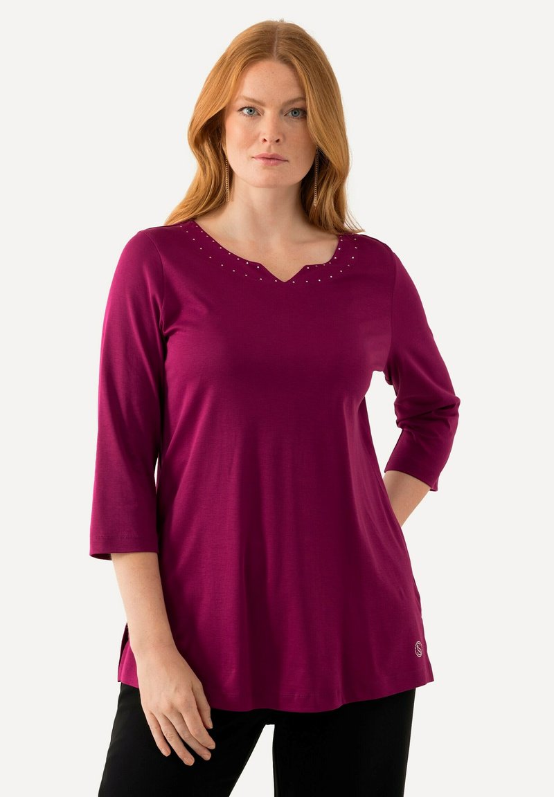 Ulla Popken Langarmshirt - purple