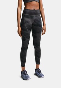 On - PERFORMANCE GRAPHIC  - Leggings - shadow   black Thumbnail Image 1