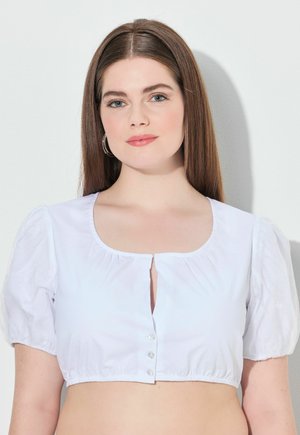 PUFF SLEEVE  - Bluse - snow white