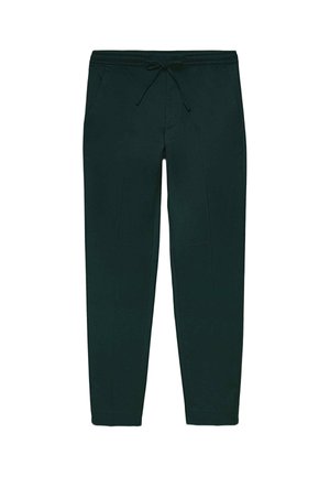 Marks & Spencer, TAPERED FIT ELASTICATED TROUSERS - Chino - dark evergreen