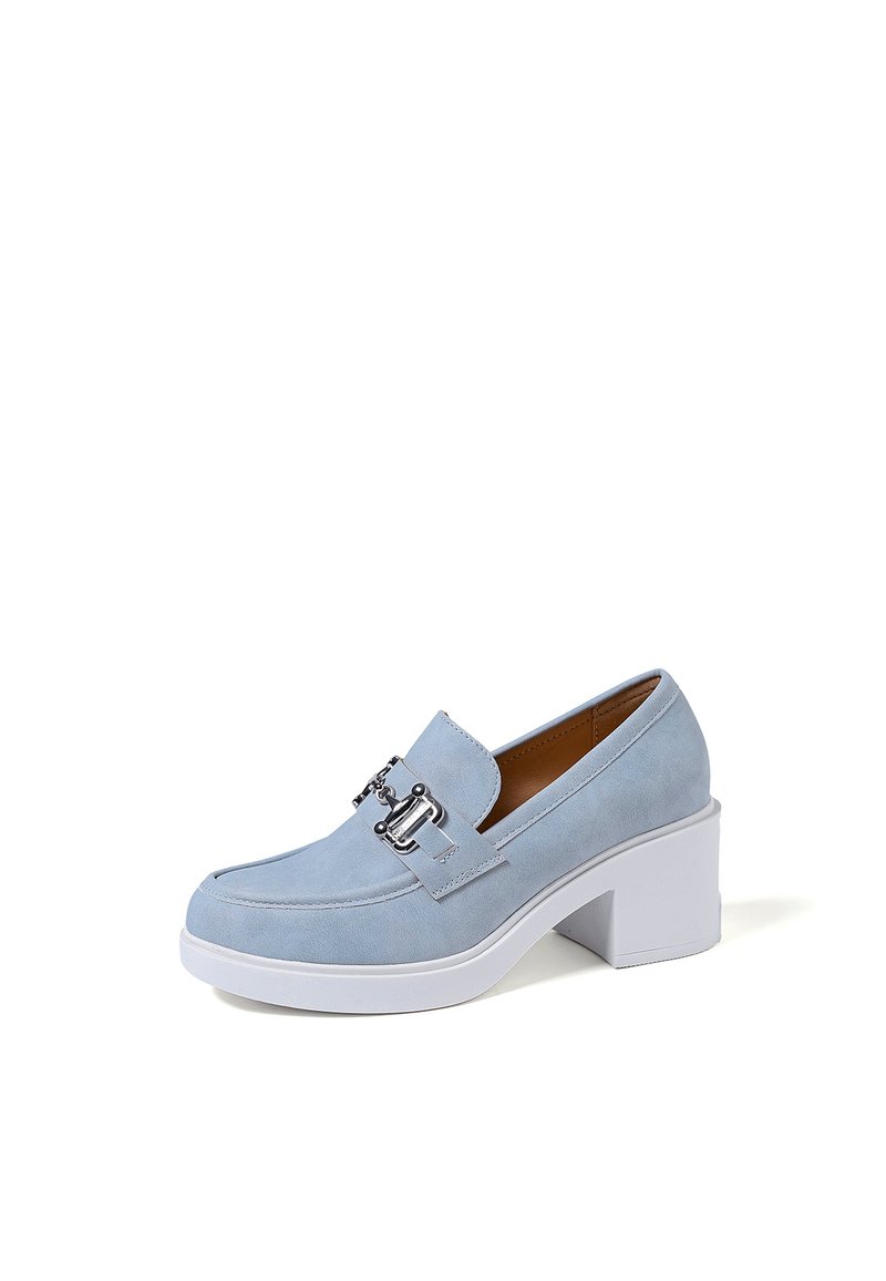 Mocassini Uomo Senza Lacci QUEEN HELENA U1807 – Pelle Ecologica, Suola In Gomma, Eleganti E Casual, Vestibilità Regolare