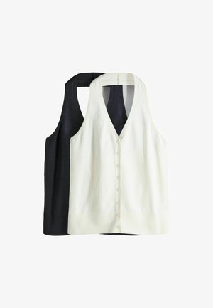 THE SET, 2 PACK - Top - navy blue cream