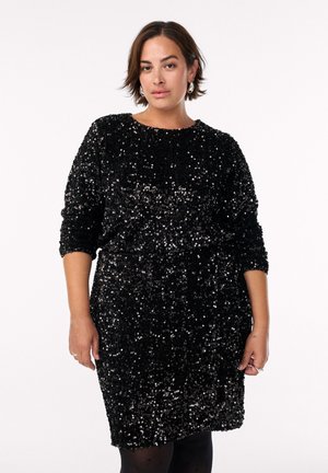 Minirok - black sequins