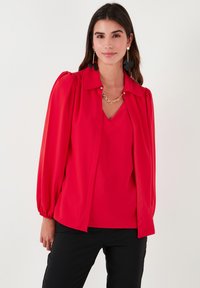 REGULAR FIT - Bluza - red