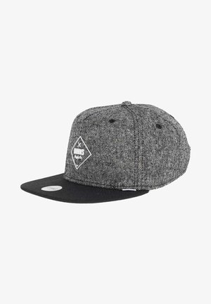 Djinn's 5P SB RUBBER TWEED SNAPBACK - Cap - schwarz