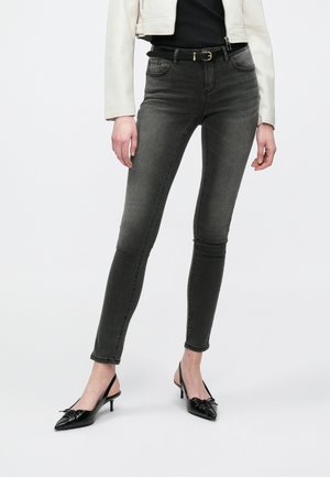 Noisy May NMJEN SHAPER - Džegingi - dark grey denim