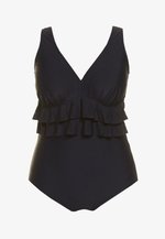 Ulla Popken Badeanzug Petra, Volants, Mamba Maillot de Bain Une pièce Ulla Popken Badeanzug Petra, Volants, Mamba Maillot de Bain Une pièce